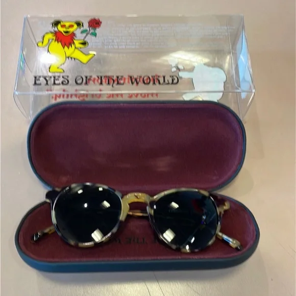 Grateful Dead Jerry Garcia Terrapin Shell Vintage 1990s Sunglasses